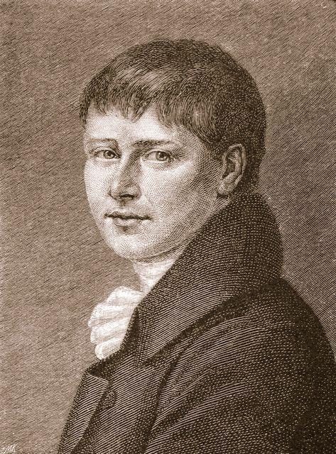 Porträt des Schriftstellers Heinrich von Kleist